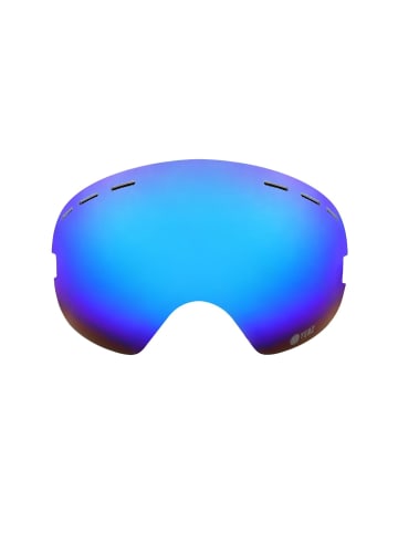 YEAZ XTRM-SUMMIT Wechselglas für Ski- Snowboardbrille mit Rahmen in blau