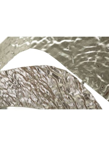 Mauro Ferretti Silberner Metall-Wandspiegel 66x6x75 cm.