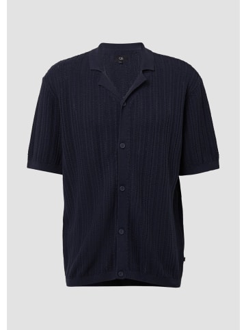 QS Hemd  in  5884_tiefblau
