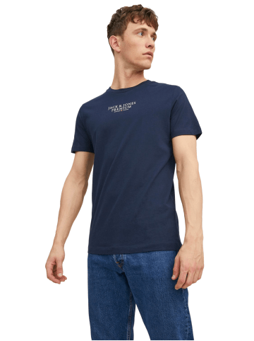 Jack & Jones T-Shirt JPRBLUARCHIE in Blau