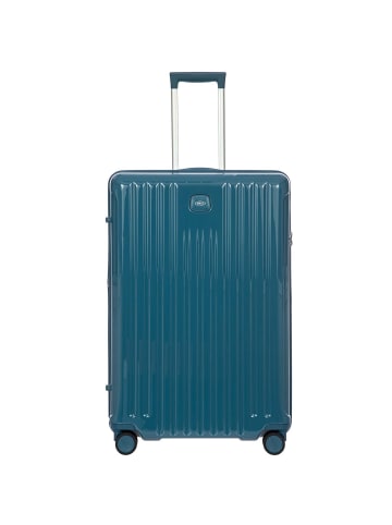 BRIC`s Positano 4 Rollen Trolley 78 cm mit Dehnfalte in sea