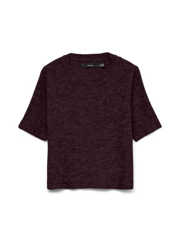 Vero Moda Strick T-Shirt in Winetasting