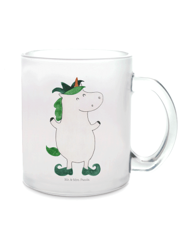 Mr. & Mrs. Panda Tasse Einhorn Joker ohne Spruch in Transparent