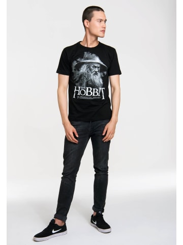 Logoshirt T-Shirt The Hobbit in schwarz