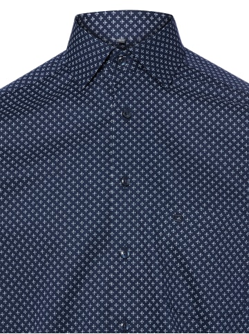 OLYMP  Hemd in marine grün