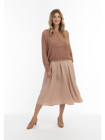 Albee Women Strick Pullover in Kamel