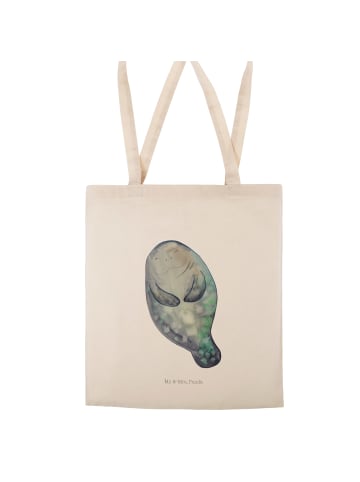 Mr. & Mrs. Panda totebag Seekuh Happy ohne Spruch in Creme