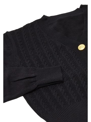 NAEMI Damen Strickjacke in Schwarz