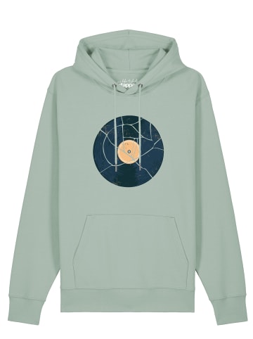 wat? Apparel Sweatshirt Broken Vinyl in Aloe