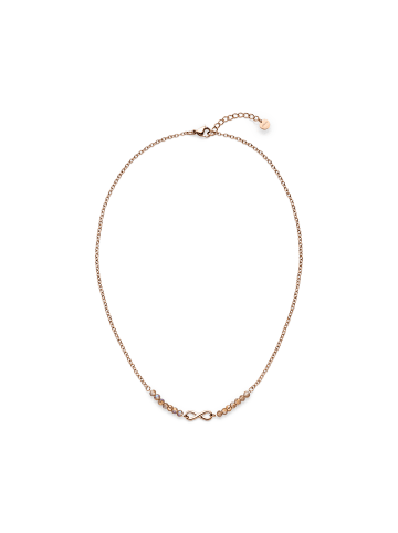 s.Oliver Halskette Infinity Beads in roségold