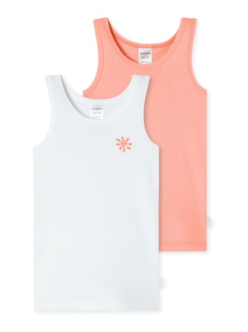 Schiesser Unterhemd Fine Rib Multi in apricot
