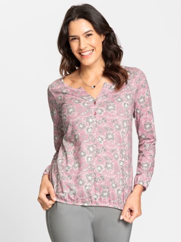 WITT WEIDEN Print-Shirt in hortensie-steingrau-bedruckt