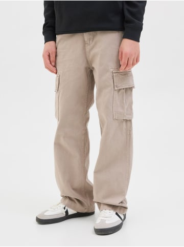 JACK & JONES Junior Hosen mit weitem Bein in Plaza Taupe
