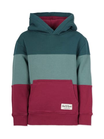 Band of Rascals Kapuzenpullover " 3C Block " in racing-green-bordeaux