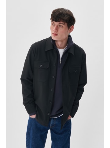 Matinique Overshirts MAdamo Gerade Passform in Black