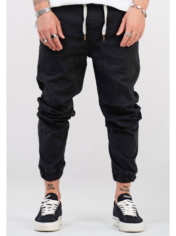 SOUL STAR Chino-Jogger - MPNOWRA Jogger-Hose Jeanshose Stoffhose in Schwarz