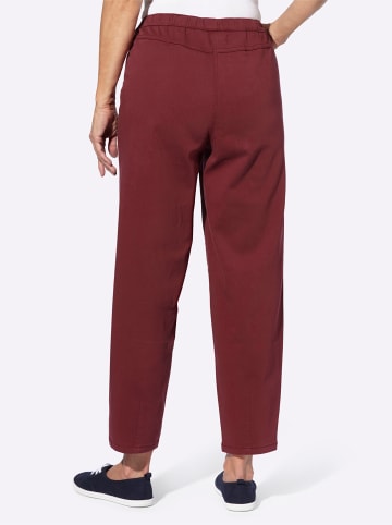 Sieh an! Jeans in bordeaux