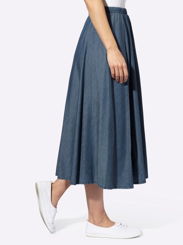 WITT WEIDEN Jeans-Rock in blue-stone-washed