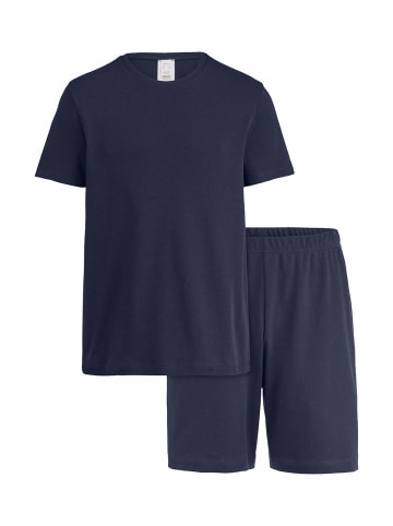 Hessnatur Pyjama in dunkelblau