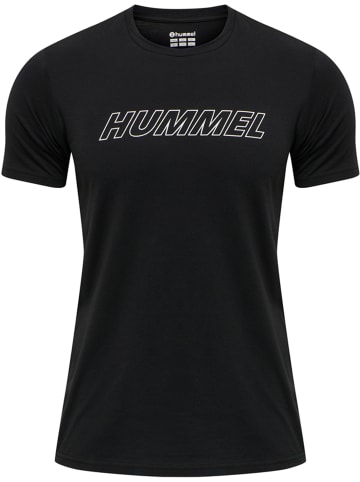 Hummel Hummel T-Shirt Hmlte Training Herren Atmungsaktiv in BLACK
