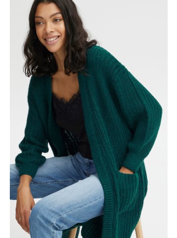 b.young Cardigan BYOKSANA LONG CARDIGAN - 20810495 in grün