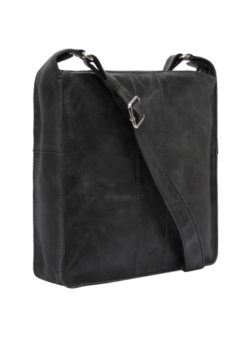 VLD VOi Leather Design City Cowboy Insa Umhängetasche Leder 28.5 cm schwarz