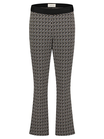 CARTOON Schlupfhose mit Jacquard in Black/Camel