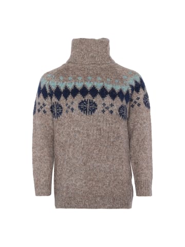 Jalene Damen Sweater in GRAU MELANGE