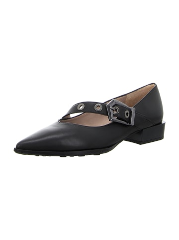 Hispanitas Flache Pumps in Schwarz