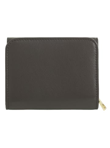 DuDu Pemba Geldbörse RFID Schutz Leder 12 cm in coffee brown