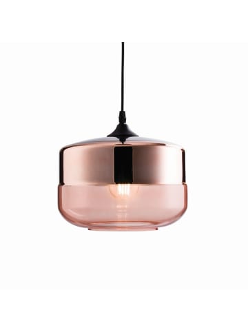 Licht-Erlebnisse Pendelleuchte Ø 24.6 x (T)128.4 cm in Schwarz Kupfer