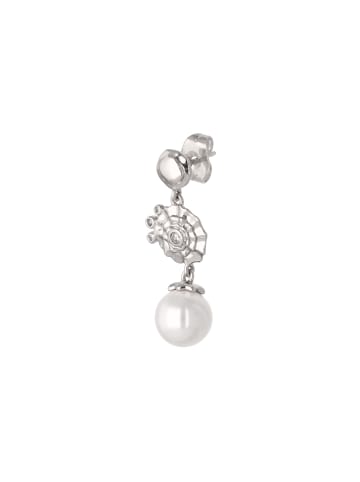 grassland Women Earrings in Silver White