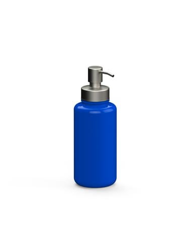 elasto Seifenspender "Superior" in blau/silber - 700 ml