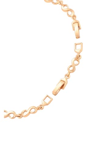 faina Women Crystal-Studded Bracelet in Rose Gold Violet