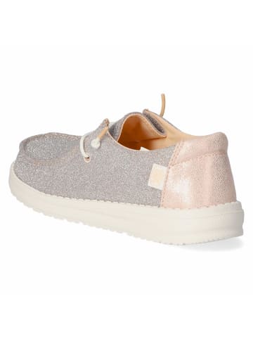 Hey Dude Schnürhalbschuh in grau-kombi