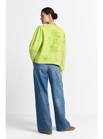 Rich & Royal Sweatshirt in kiwi - 0001