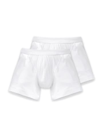 Schiesser Retroshorts 2er-Pack Authentic in Weiß
