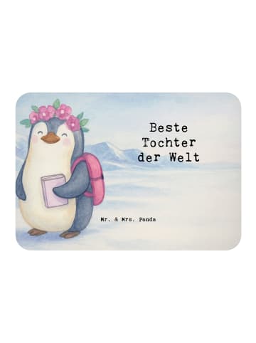 Mr. & Mrs. Panda whiteboardmagnet Pinguin Beste Tochter der Welt... in Weiß