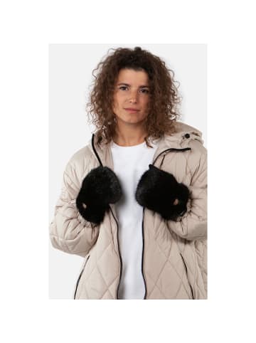 Barts Fäustlinge Fur Mitts in Schwarz01101