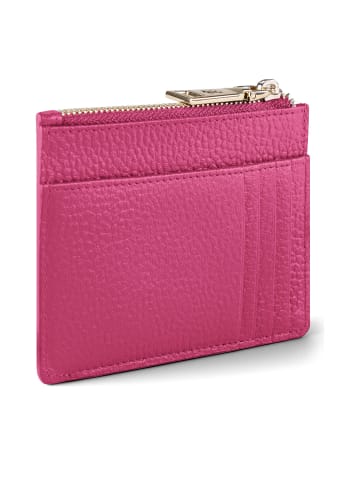 Lazarotti Bologna Leather Schlüsseletui Cardholder RFID Leder 11,5 in hot pink