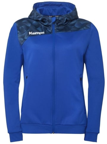 Kempa Trainingsjacke "Athletics 29 Kapuzenjacke Damen" in Blau