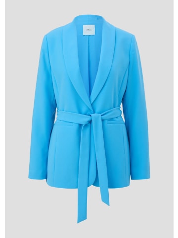 s.Oliver Indoor-Blazer in 6430_azurblau