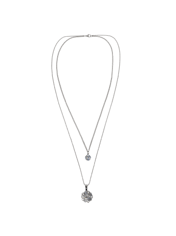 Steuer Modeschmuck Metall in silber