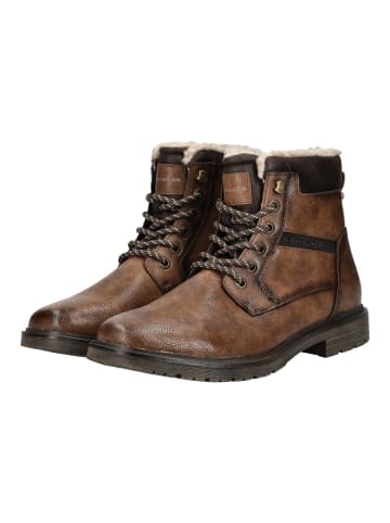Tom Tailor Stiefelette in Braun