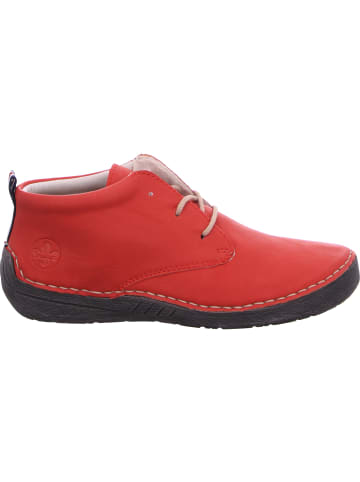 rieker Schnürboot Warmfutter in rot