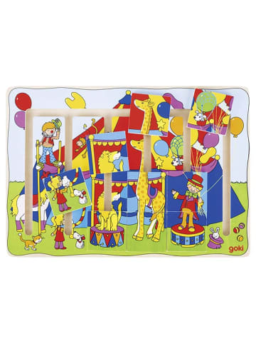 Goki Schiebepuzzle - Zirkus - ab 3 Jahren
