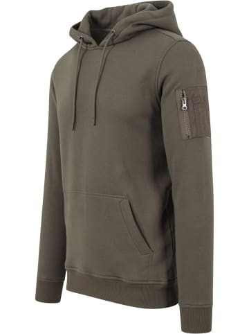 Urban Classics Urban Classics Herren Sweat Bomber Hoody in olive