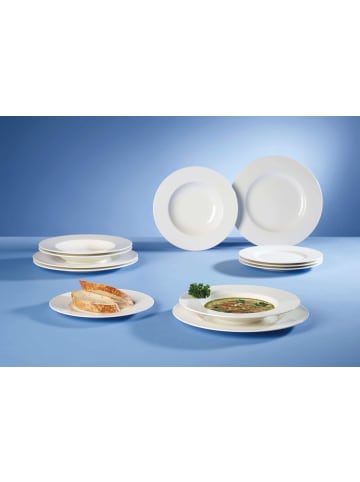 Villeroy & Boch 12-tlg. Teller-Set Wonderful World in Weiß – in weiß
