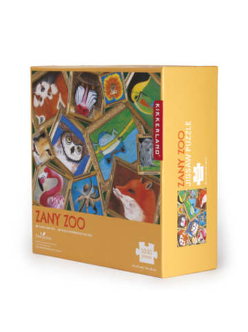 Kikkerland Spiel - Zany Zoo (Puzzle)