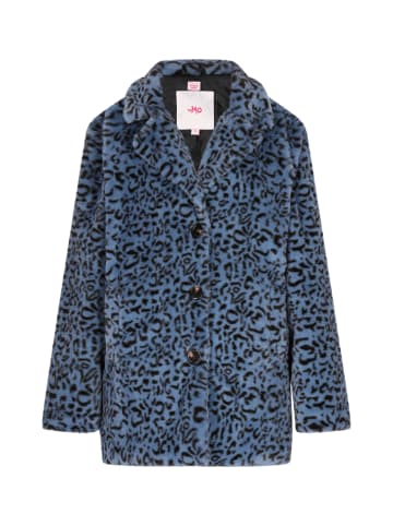 myMo Coat in Blau Schwarz